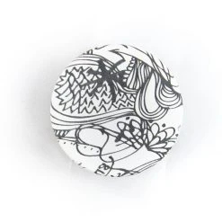 MOTTA Coffee Leveller White Black Print 58mm ACCESSORIES