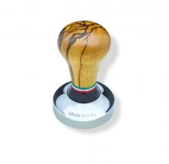 ASSO COFFEE TAMPER 58MM FLAG SERIES ZEBRANO WOOD ACCESSORIES