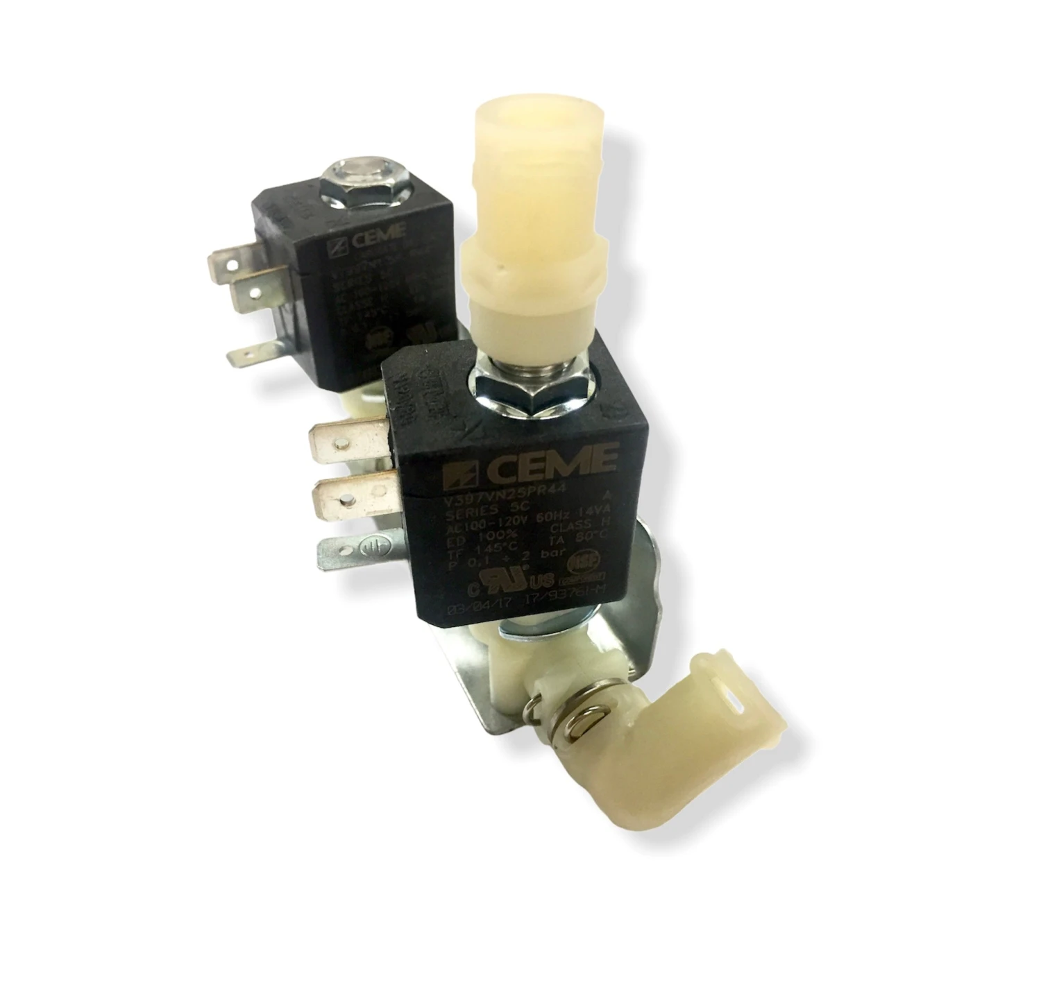 The CoffeeGenius BREVILLE 840/860/870 SOLENOID VALVE ASSEMBLY 120V 2 The CoffeeGenius BREVILLE 840/860/870 SOLENOID VALVE ASSEMBLY 120V