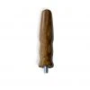 Genius Coffee N' Espresso Equipment Portafilter Handle - Ridged Walnut Wood M10 Cimbali