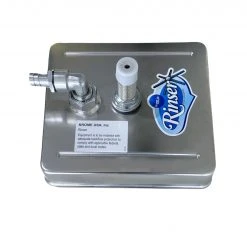 The CoffeeGenius Krome Rinser Center Spray Tray ACCESSORIES