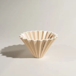 ORIGAMI Coffee Dripper - Matte Beige