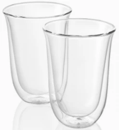 Genius Coffee N' Espresso Equipment ACCESSORIES Latte Macchiato Double-Walled Glass 200mL (set Of 2)