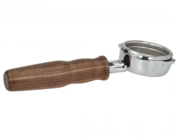 The CoffeeGenius Expobar Bottomless Portafilters - Wooden Handle