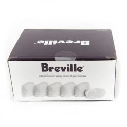 The CoffeeGenius BREVILLE Replacement Water Filters (6 Filters Per Box)