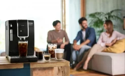 Genius Coffee N' Espresso Equipment Delonghi Dinamica Espresso Machine With Iced Coffee - ECAM35020B