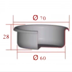 BARISTAPRO H28 IMS Filter Basket 22 Gr Filter Baskets