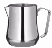 The CoffeeGenius Stainless Steel Milk Jug 500ml ACCESSORIES